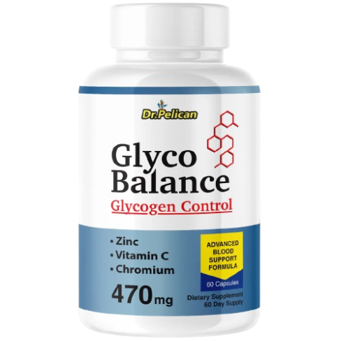 GlycoBalance supplement bottle